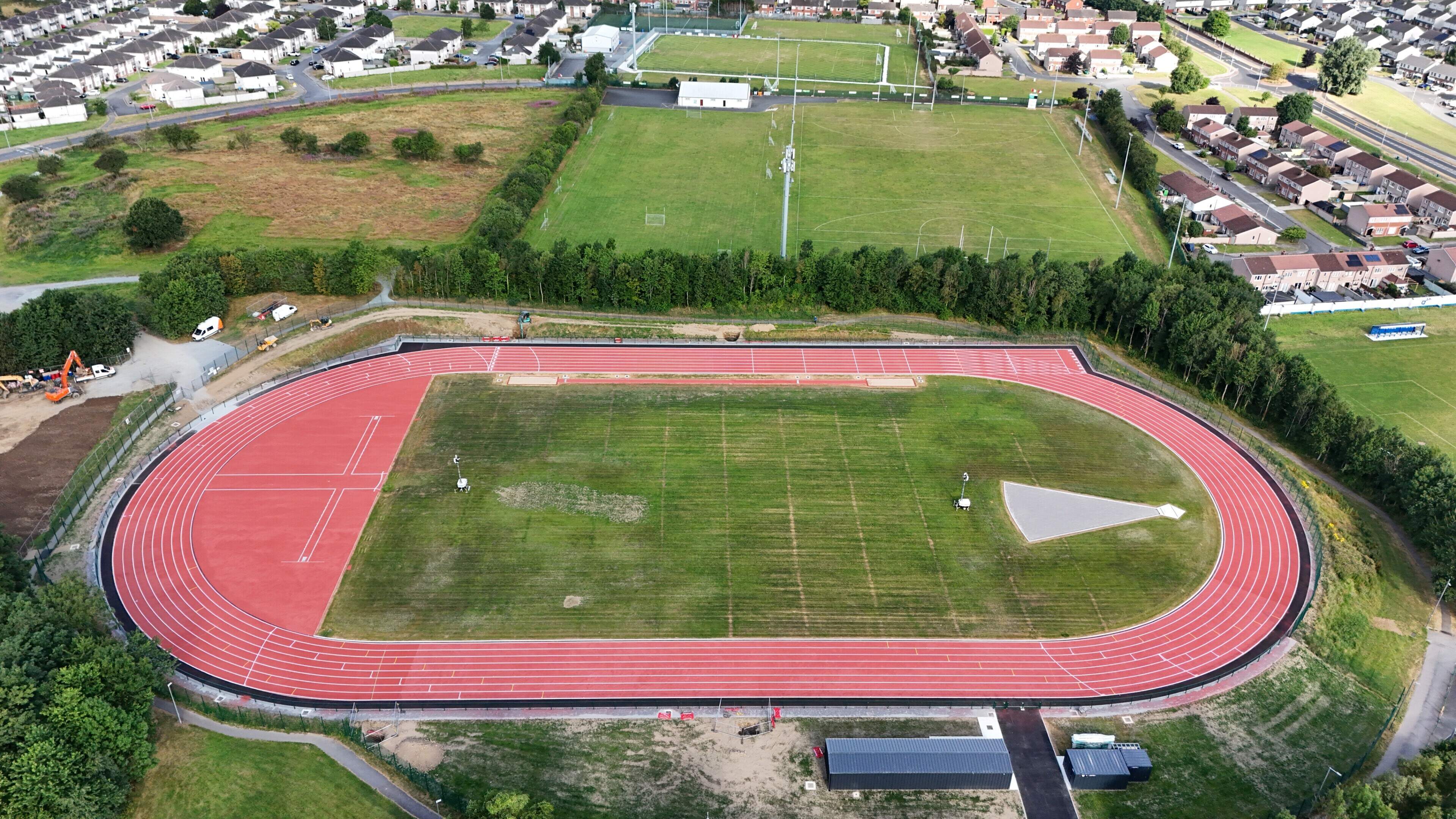 ‘Major milestone’ complete at new Dundalk Athletics track